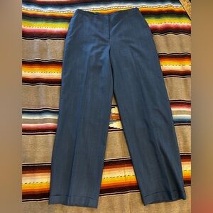 Vintage Ann Taylor Loft High Waist Flat Front Wool Slacks